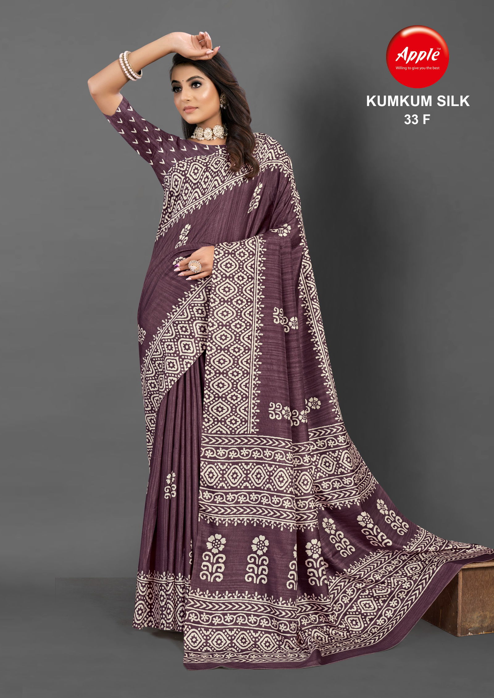 Kumkum 33 By Apple Daily Wear Cotton Printed Sarees Wholesale Price In Surat

